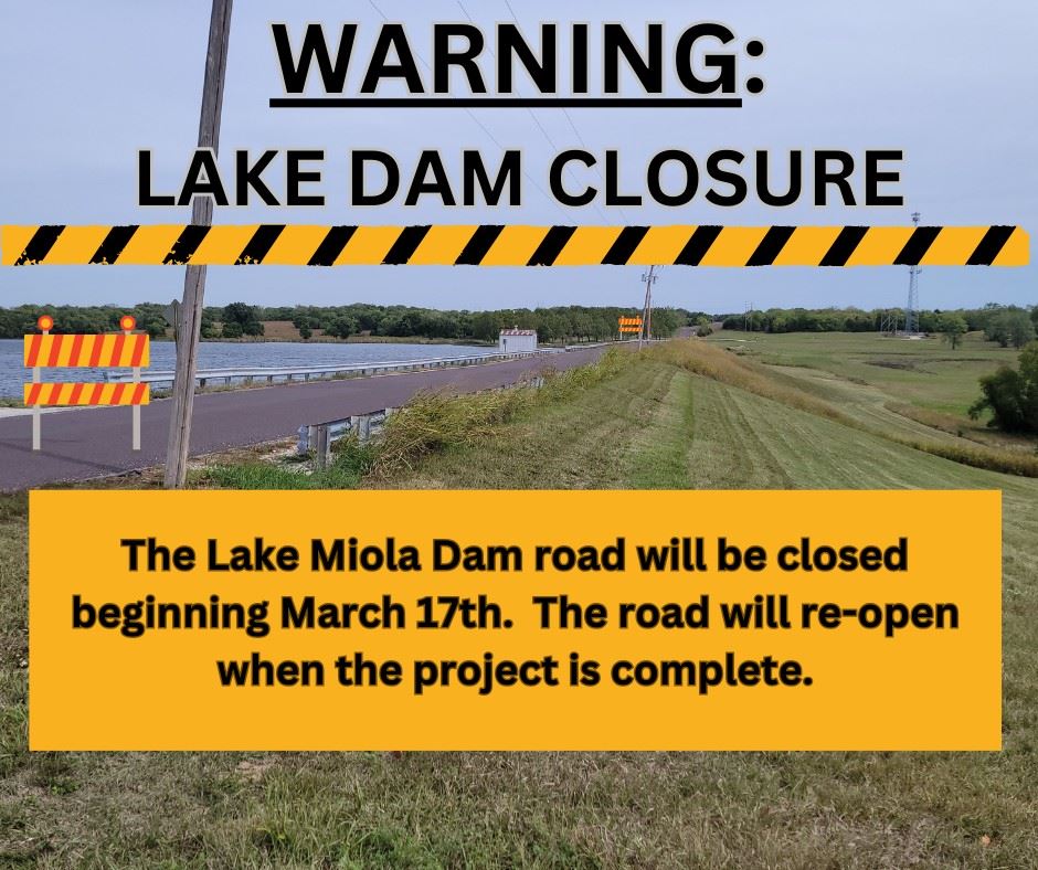 Lake Dam Closure 2025