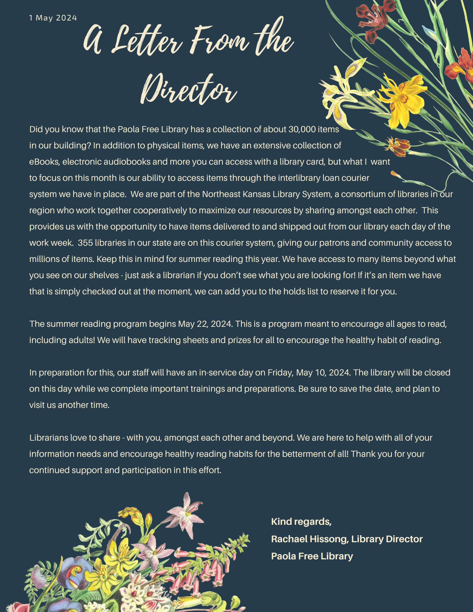 May 2024 Director Letter